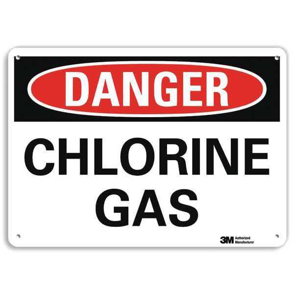 Danger Sign, 10 in H, 14 in W, Plastic, Horizontal Rectangle, English, U3-1173-NP_14X10