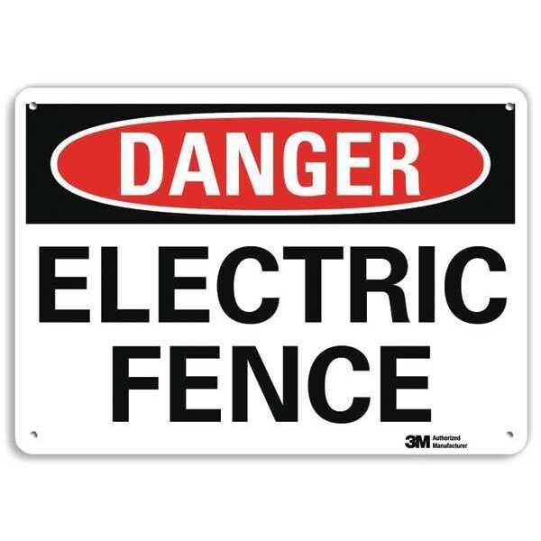 Danger Sign, 4 Hole Mount, 14inWx10inH, U3-1393-RA_14X10