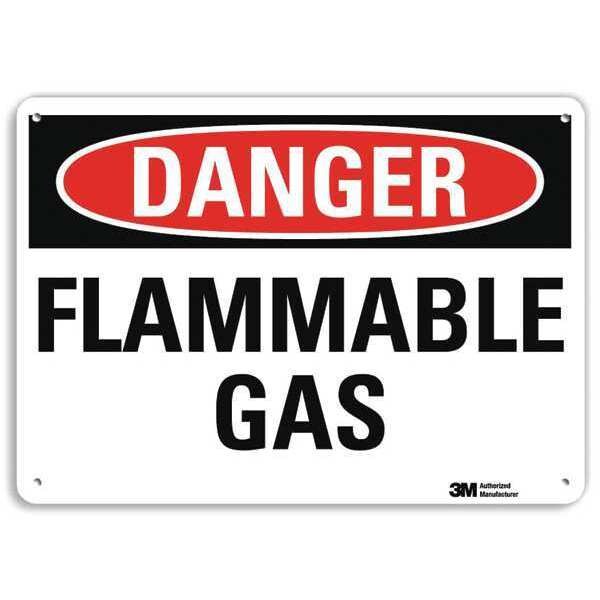 Danger Sign, 10 in H, 14 in W, Vertical Rectangle, English, U3-1476-RA_14X10
