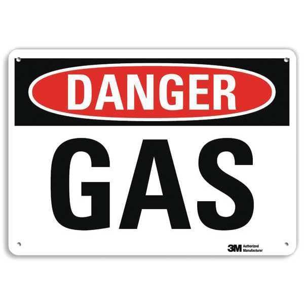 Danger Sign, 10 in H, 14 in W, Horizontal Rectangle, English, U3-1527-NA_14x10