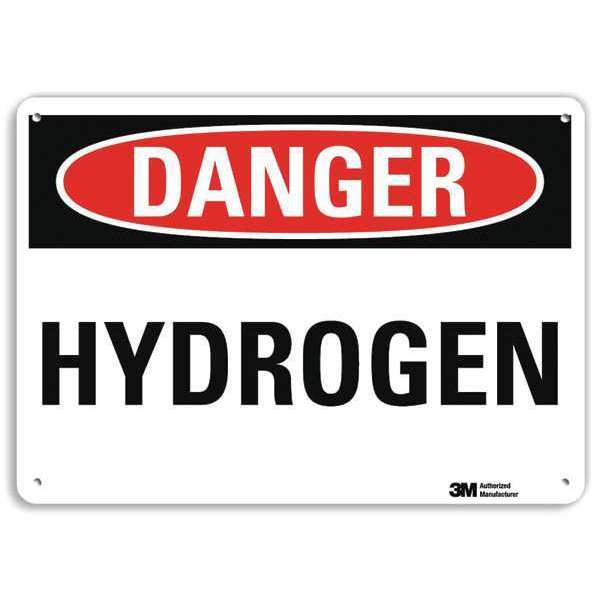 Danger Sign, 7 in H, 10 in W, Plastic, Vertical Rectangle, English, U3-1666-NP_10X7