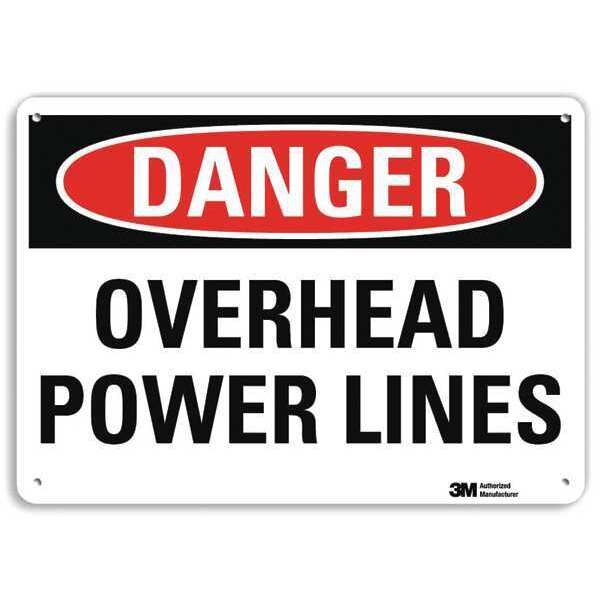 Plastic Danger Sign, 4 Holes, 14