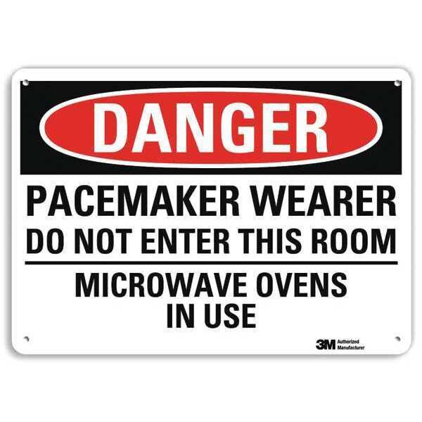 Danger Sign, 4 Hole Mount, 14inWx10inH, U3-1900-RA_14X10