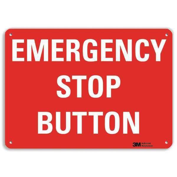 Safety Sign, 7 in Height, 10 in Width, Aluminum, Vertical Rectangle, English, U7-1155-RA_10X7