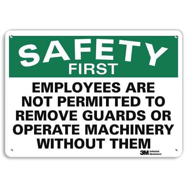 Safety First Sign, 14