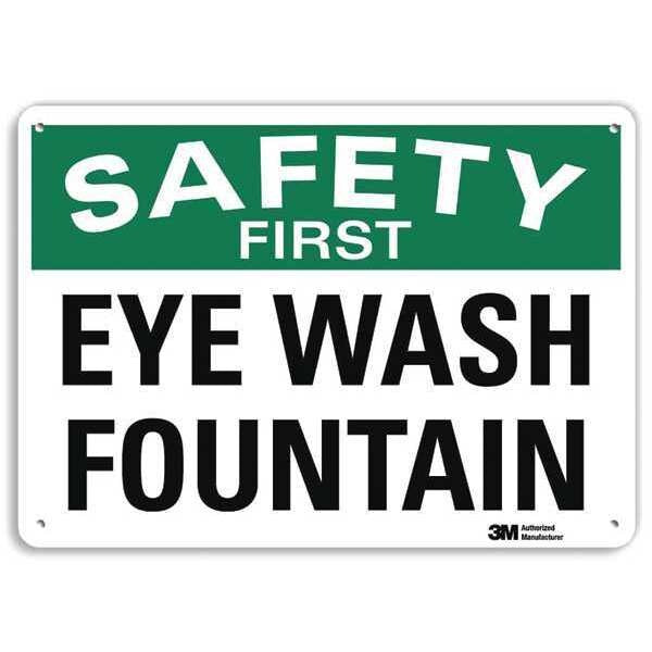 Safety First Sign, 14