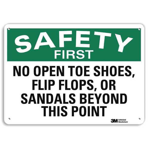 Safety First Sign, 14