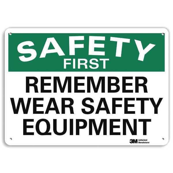 Plastic Safety Sign, 10