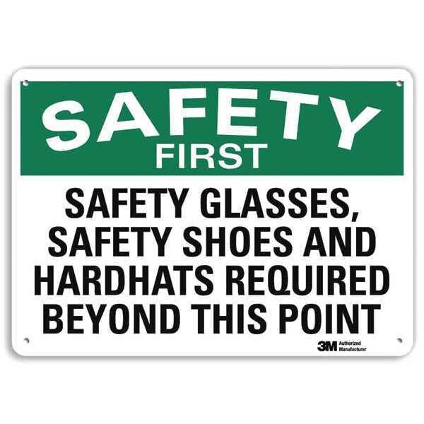 Plastic Safety Sign, 14