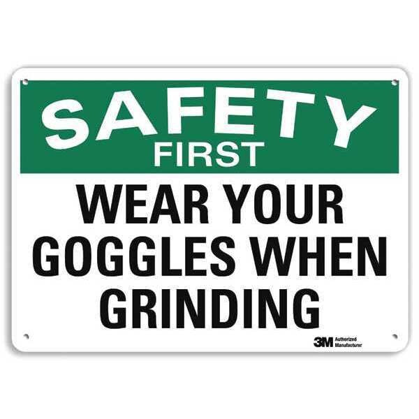 Safety First Sign, 14