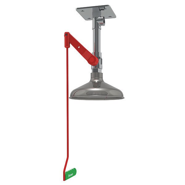 Emergency Shwr, Ver, Ceiling Plate, 26inL