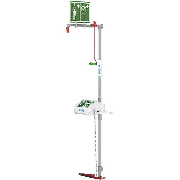 Floor Mounted Eyewash Station ABS Plastic