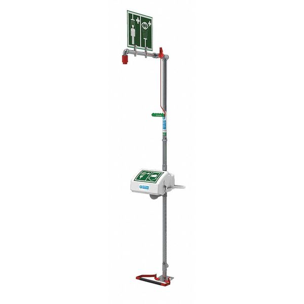 Floor Mounted Eyewash Station ABS Plastic