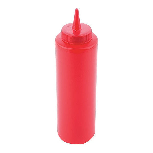 Ketchup Sqz Bottle, 38mm, Red, 12OZ, PK12