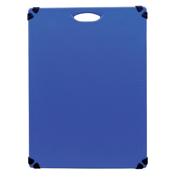 Grippy Cutting Board, Blue, 18