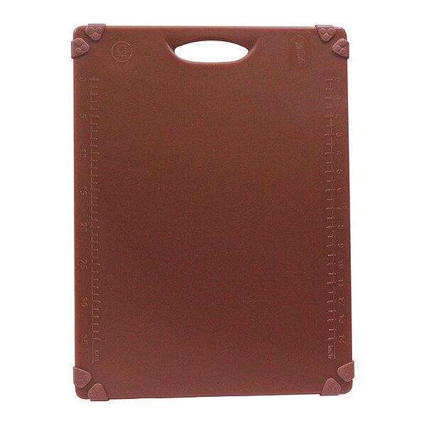 Grippy Cutting Board, Brown, 15