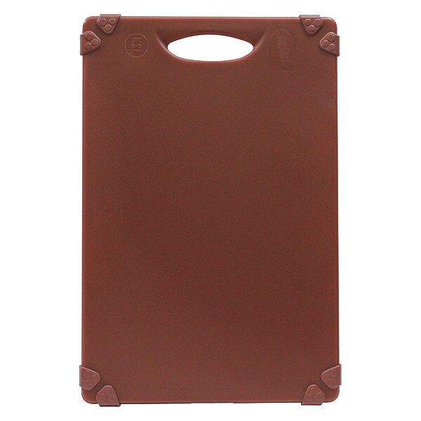 Grippy Cutting Board, Brown, 18