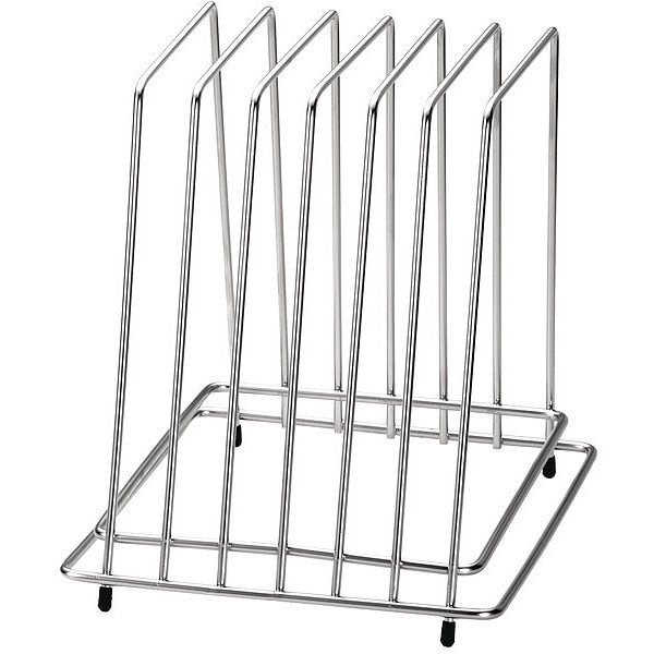 SS 6 Cutting Board Rack, Blk Feet