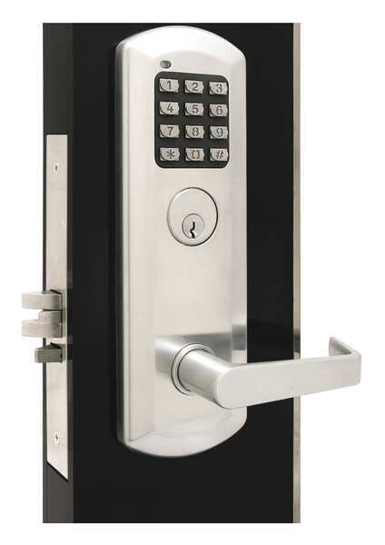 Classroom Lock, Stin Chrome, Gala Lever