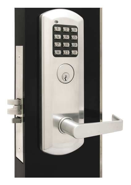 Classroom Lock, Stin Chrome, Gala Lever