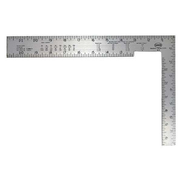 Soffit Square, Steel, 8in. L x 1in. W