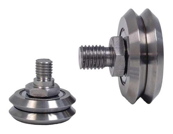 Guide Wheel, Stud, Eccentric, Size 3
