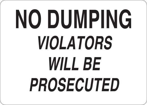 Admittance Sign, 10 in Height, 14 in Width, Aluminum, English
