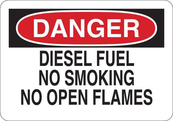 Danger No Smoking Sign, 10