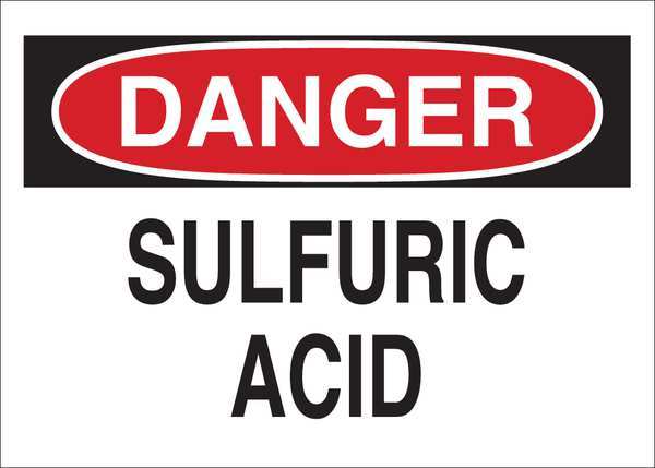 Danger Sign, 10 in H, 14 in W, Plastic, English, 35FZ52