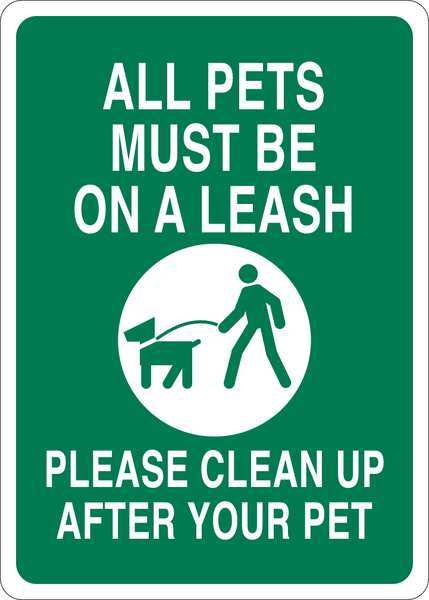 Safety Sign, Plastic, 14 in. H x 10 in. W, 35FZ13