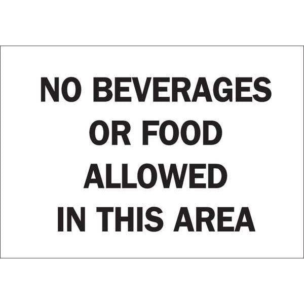 Admittance Sign, Alum, Black/White, 7 in. H, 35FY43