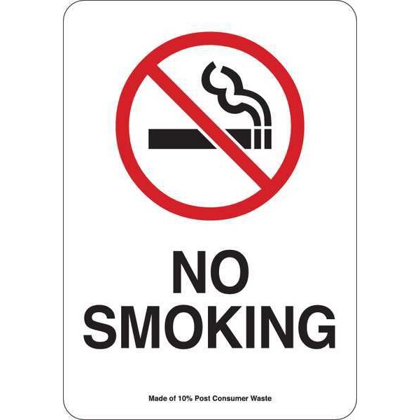 No Smoking Sign, 14 in H, 10