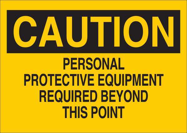 Caution Sign, Personal Prote, Txt, SA, Vnl