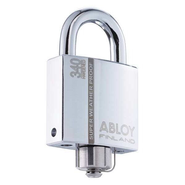 Padlock, Keyed Alike, Standard Shackle, Rectangular Hardened Steel Body, Hardened Steel Shackle