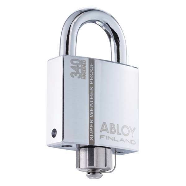 Padlock, Keyed Alike, Long Shackle, Rectangular Hardened Steel Body, Hardened Steel Shackle