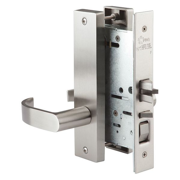 Electric Mortise Lock MR Escutcheon, Ser. MR, Grd. 1, Institution
