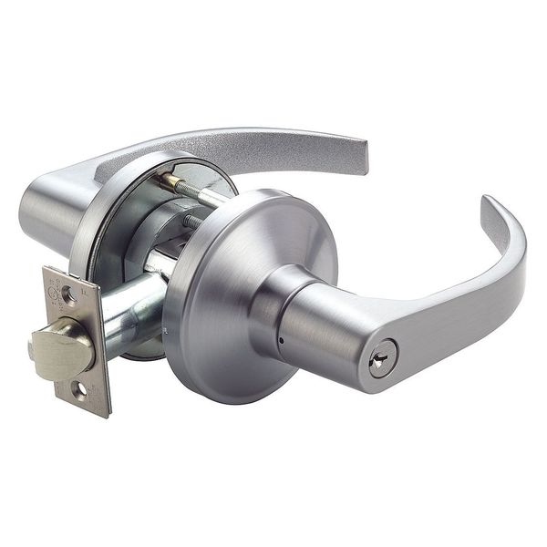 Lever Lockset, Mechanical, GT Curved