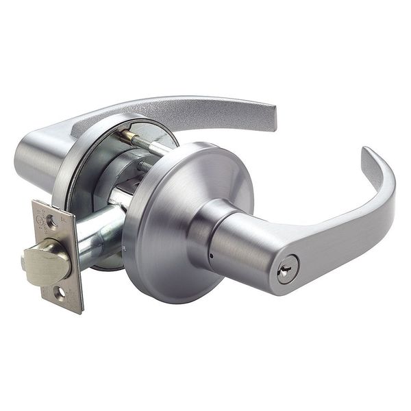 Lever Lockset, Mechanical, GT Curved