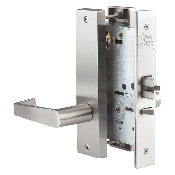 Mortise Lockset, Lever, MR, MR Escutcheon, Store, Mech.