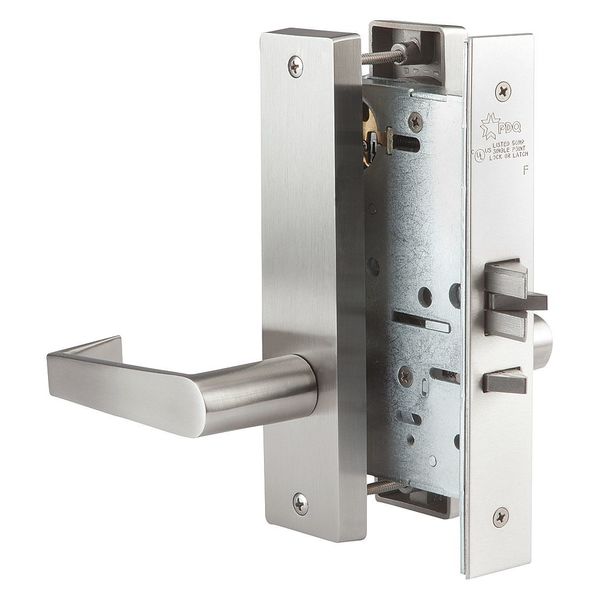Mortise Lockset, Lever, MR, MR Escutcheon, Class, Mech.