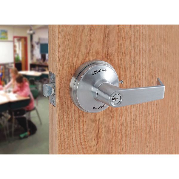 Lever Lockset, Mechanical, GT Curved