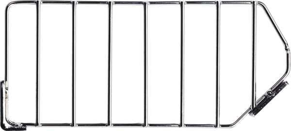 Steel Wire Mesh Divider, Silver, 6 3/4 in L, 1/4 in W, 2 1/8 in H