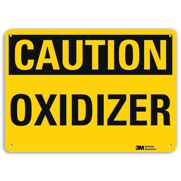 Caution Sign, 7 in H, 10 in W, Vertical Rectangle, English, U4-1581-NA_10x7