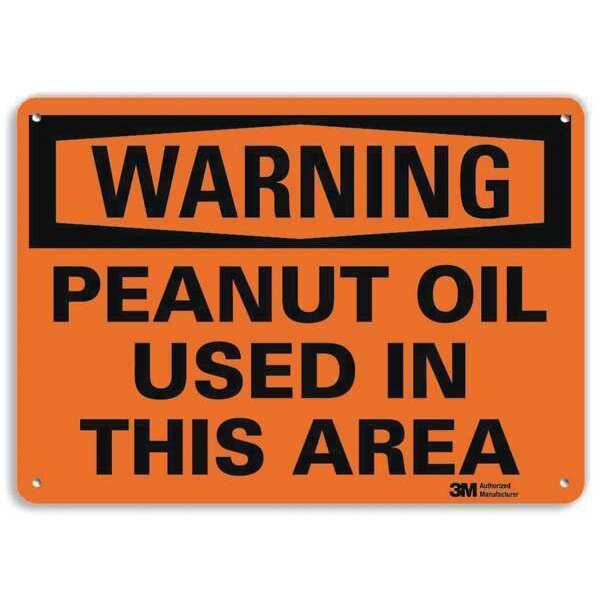 Security Sign, 10 in H, 14 in W, Plastic, Horizontal Rectangle, English, U6-1193-NP_14X10