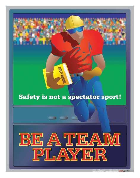 Safety Pstr, Safety Is Not A Spectator, EN