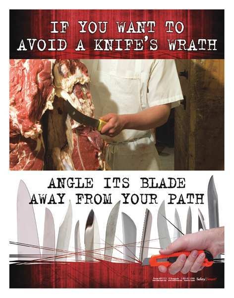 Safety Poster, If You Want To Avoid A, ENG