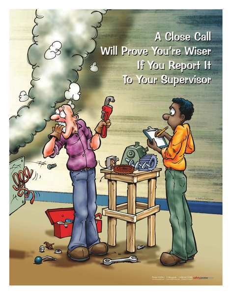Safety Pstr, A Close Call Will Provide, EN