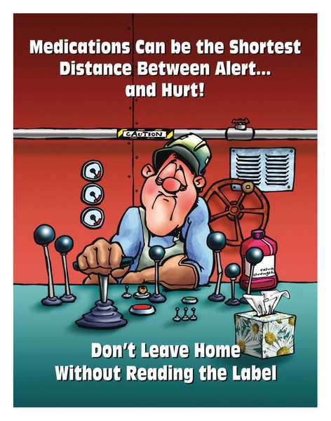 Safety Poster, Medications Can Be The, ENG