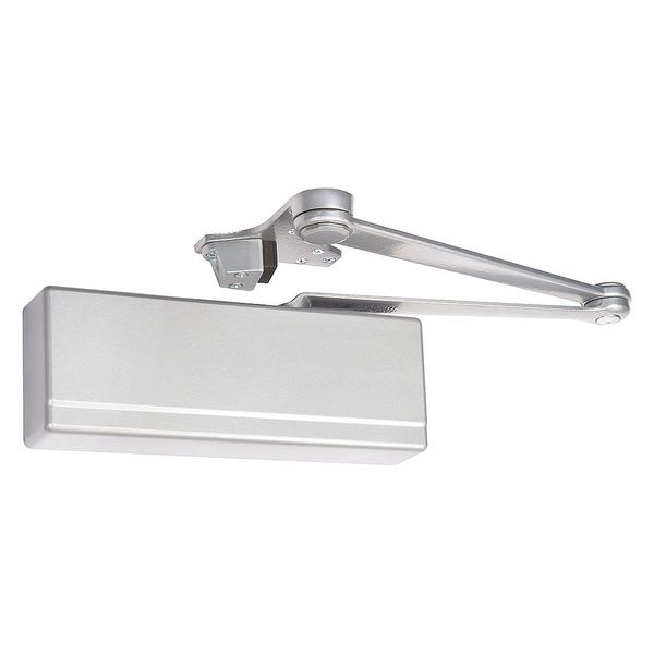 Manual Hydraulic Sargent 281 Door Closer Heavy Duty Interior and Exterior, Silver