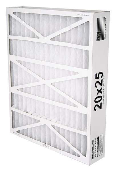 16x25x3 Synthetic Furnace Air Cleaner Filter, MERV 8 2 PK